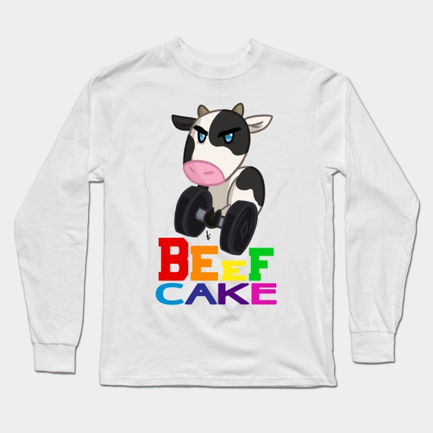 Beefcake Long Sleeve T-Shirt by SamKatDiz